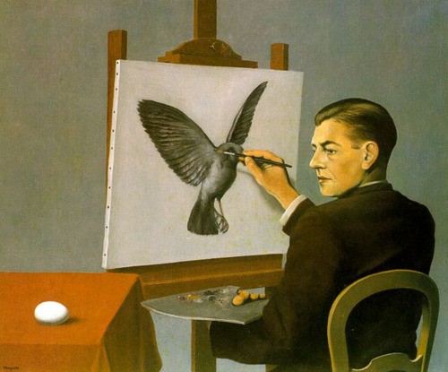 Clairvoyance (Self-Portrait) -