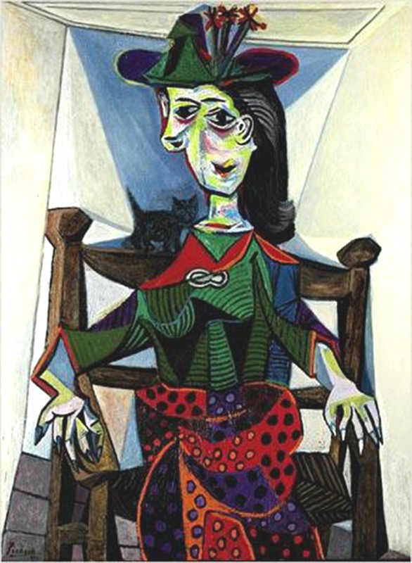 10Paintings-PicassoAuChat